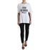 Dolce & Gabbana White Cotton 2000 Fashion Print Logo T-shirt